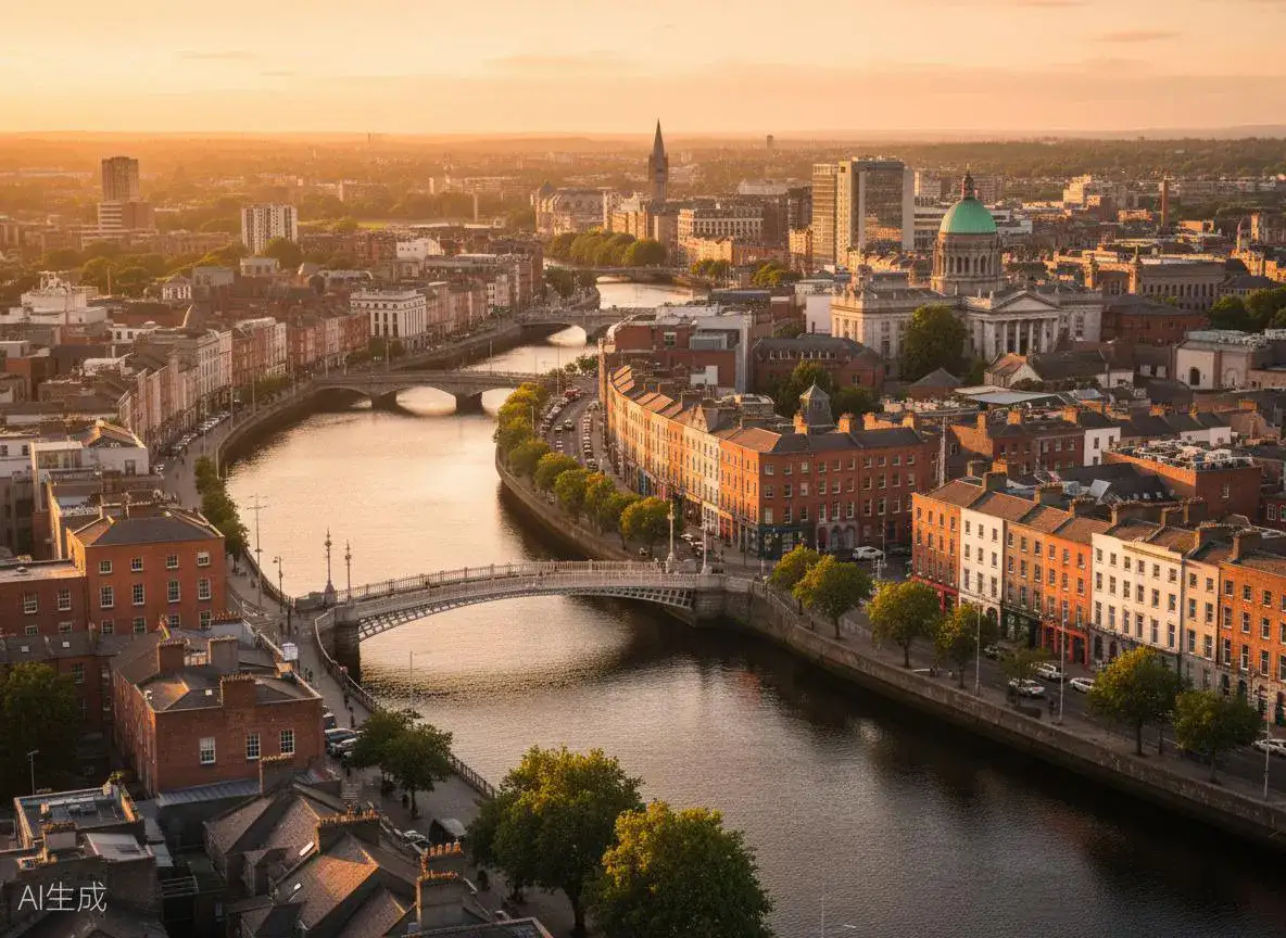Dublin cityscape